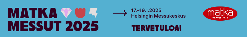 Matkamessut 17.-19.1.2025 Helsingin messukeskuksessa