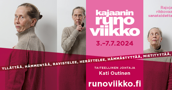 Kajaanin Runoviikko 3.-7.7.2024